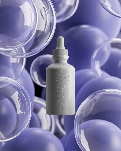 Premium Dropper Bottle Mockup For Cosmetics Serums And Essential Oils Product Presentation