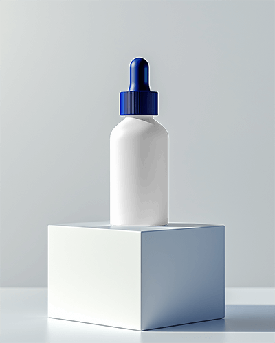 dropper-bottle-with-blue-cap-on-minimalist-cube-display-077