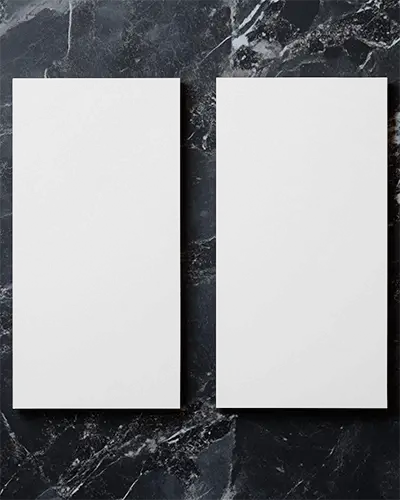 Front Facing Dual Flyer Mockup On Dark Marble Background Clean And Minimal Layout Balanced Lighting Professional Presentation Style 0177