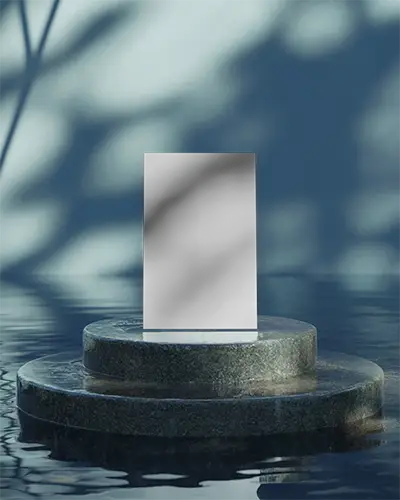 minimalistic-flyer-mockup-on-rounded-stone-stand-with-soft-shadow-background-setting-0330