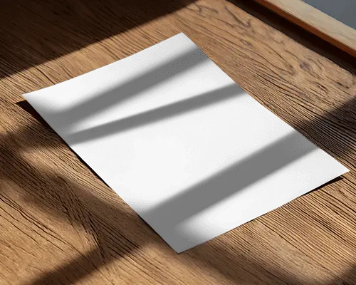blank-flyer-mockup-on-wooden-floor-with-light-with-shadow-background