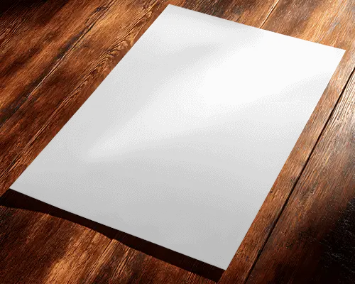 overhead-view-of-empty-flyer-mockup-placed-on-textured-wooden-background
