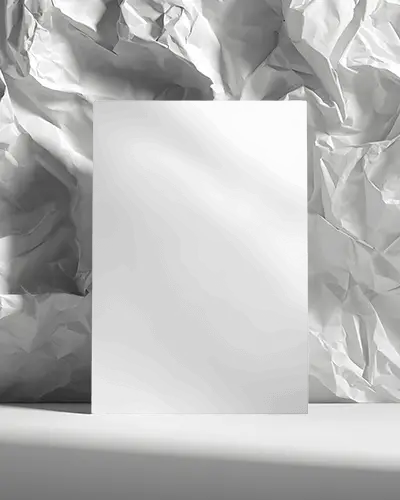 minimalist-flyer-mockup-on-textured-crumpled-paper-background-for-design