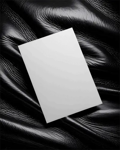 blank-flyer-mockup-on-textured-fabric-background-for-design-presentation
