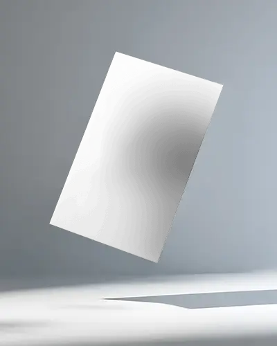 Airborne Flyer Mockup With Shadow Effective Presentation Template Design Idea