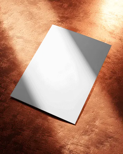 Professional Flyer Mockup On Textured Background For Marketing And Advertising Purposes