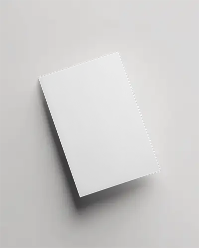 Simple Paper Flyer Mockup Template For Creative Business Projects And Advertising