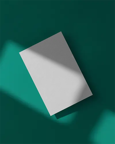 Blank Flyer Mockup Showcasing Simple Layout On Smooth Surface Background