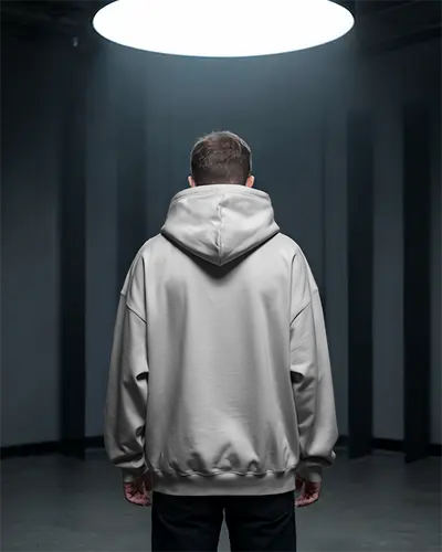 Oversized Hoodie Mockup For Streetwear Branded Apparel Designs Showcase Template