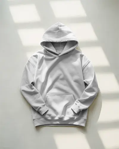 Comfortable Casual Hoodie Mockup For Streetwear Branded Sweatshirt Design Presentation