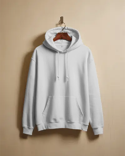 Premium Comfort Hoodie Mockup With Adjustable Drawstrings And Front Kangaroo Pocket