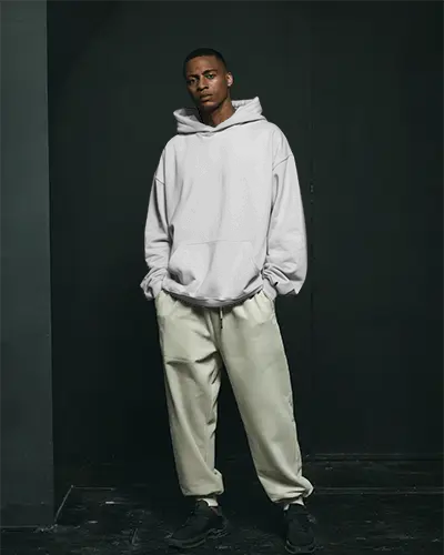 Casual Oversized Hoodie Mockup Comfortable Fit For Modern Urban Style And Streetwear Looks