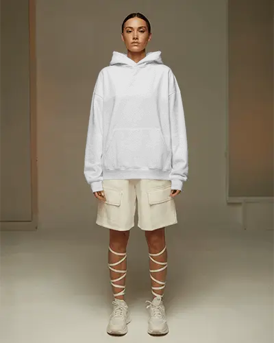 Comfy Loose Fit Hoodie Mockup With Pocket For All Season Casual Wear And Street Style