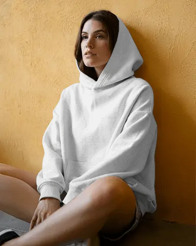 Trendy Minimalist Hoodie Mockup Showcasing Modern Casual Wear For Everyday Outfits