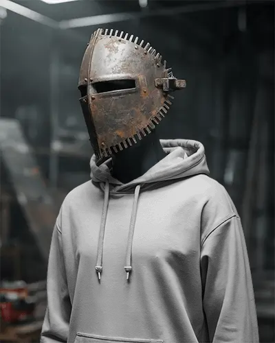 Realistic Casual Hoodie Mockup Template For Online Store Product Presentations