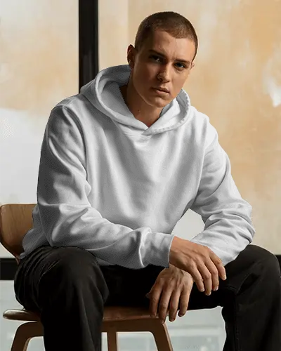 Premium Quality Fleece Hoodie Mockup For Fashion Designers Showcase Your Brand Easily