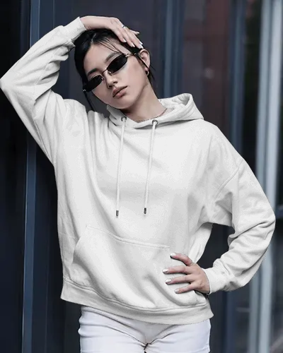Urban Streetwear Hoodie Mockup With Cool Attitude And Modern City Backdrop