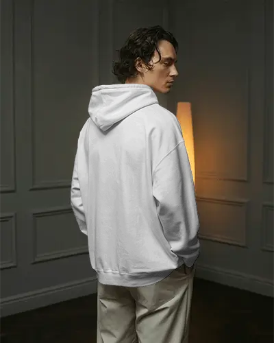 Stylish Comfortable Oversized Hoodie Mockup For Custom Urban Fashion Design Showcase