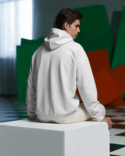 Stylish Versatile Mens Hoodie Mockup Ideal For Layering Daily Wear And Cool Weather Outfits