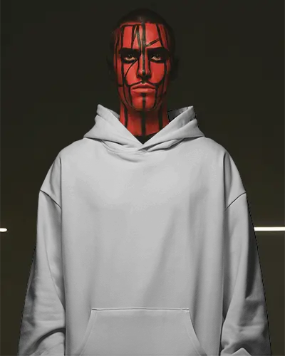 Blank Cotton Hoodie Mockup For Custom Graphic Design And Fashion Merchandise Promotion