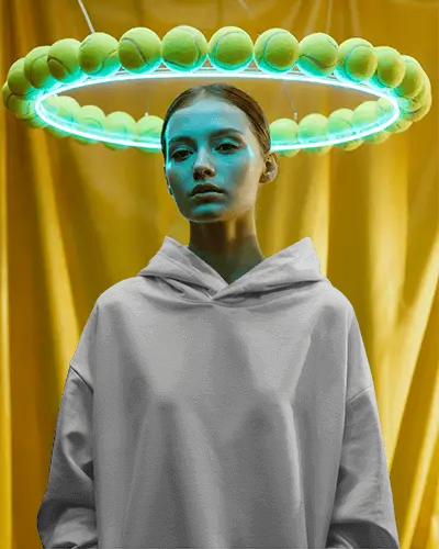 Stylish Urban Hoodie Mockup For Clothing Lines Promotion With Realistic Texture And Fit