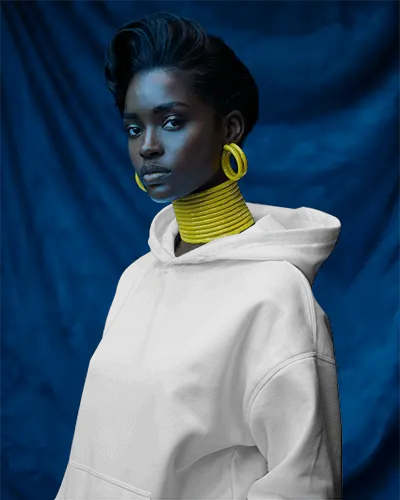 Clean Minimalist Hoodie Mockup Template To Display Printed Graphics In A Realistic Way