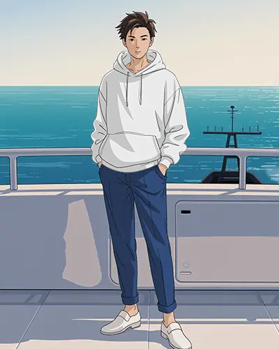 Relaxed Fit Anime Hoodie With Pockets Perfect For Daily Wear Comfortable Street Style