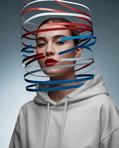 Stylish Soft Fabric Urban Hoodie Mockup For Creative Apparel Branding And Promotional Use