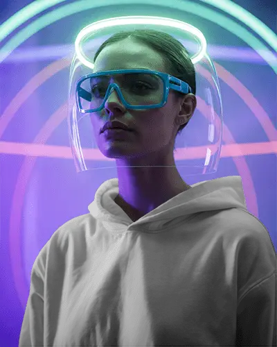 Futuristic Urban Style Hoodie Mockup For Streetwear And Casual Fashion Brands