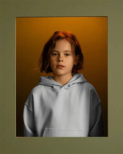 Youth Fashion Hoodie Mockup Perfect For Kids Clothing Brands And Online Store Displays