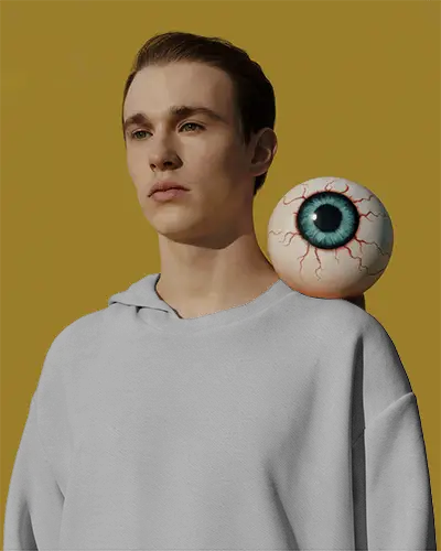 Urban Streetwear Oversized Hoodie Mockup High Quality Comfortable Festival Outfit For Chill Vibes