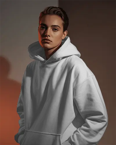 Comfortable Relaxed Fit Hoodie Mockup For Casual Streetwear Style With Minimalist Design