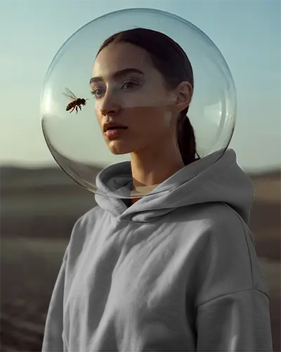 Modern Minimalist Hoodie Mockup For Clean Fashion Branding And Stylish Apparel Presentation