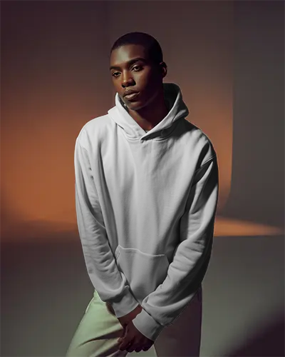 Stylish Comfortable Plain Hoodie Mockup For Apparel Fashion Branding Showcase