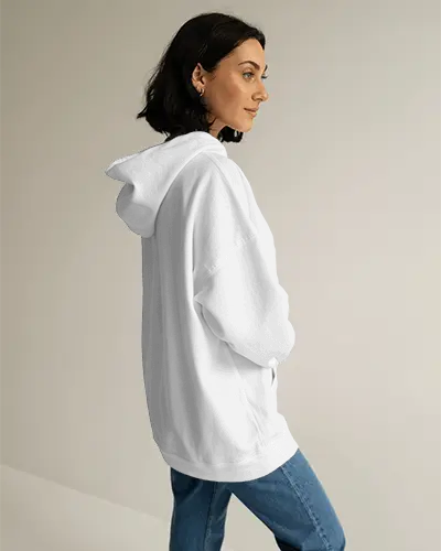 Relaxed Fit Womens Hoodie With Hood And Pocket Perfect For Casual Chic Streetwear Look