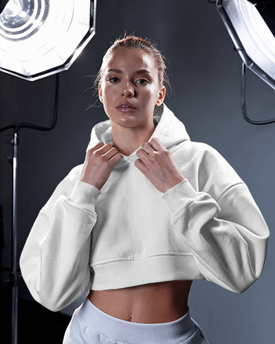 Motivational Quote Hoodie Mockup Bold Handwritten Text Design On Trendy Sweatshirt