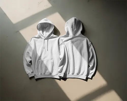 flat-lay-hoodie-mockup-pair-on-sunlit-floor-with-natural-shadows-and-smooth-texture-look