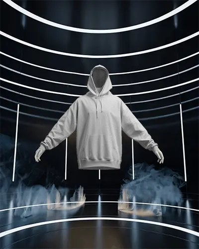 Unisex Relaxed Fit Hoodie Mockup Ideal For Layering And Everyday Streetwear Fashion Style