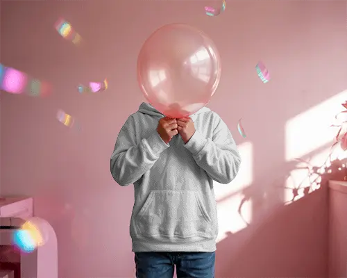 Versatile Pullover Hoodie Mockup Designed For All Seasons With Durable Cotton Blend Material