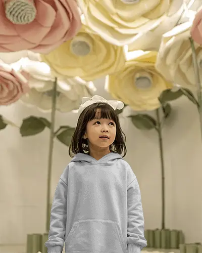 Cozy Comfortable Kids Hoodie Mockup Perfect For Casual Wear And Everyday Playtime Adventures