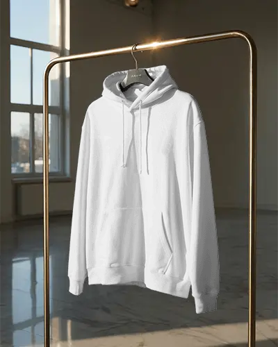 Cozy Comfortable Hoodie Mockup With Kangaroo Pouch For Casual Wear And Everyday Style