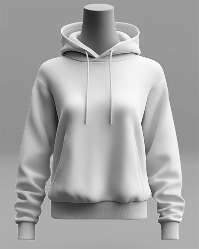 Expressive Hoodie Mockup With Fashion Forward Look