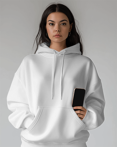 Outdoor Adventure Hoodie Mockup With Sunlit Backdrop