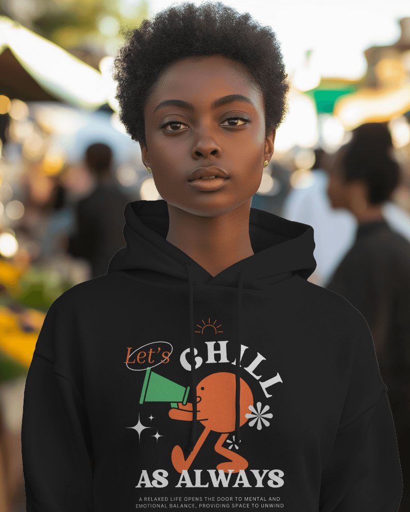 Chic Hoodie Mockup In Studio Setting