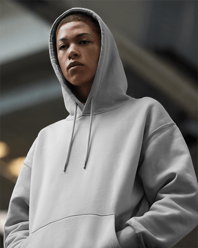 Athletic Hoodie Mockup Closeup In Modern Environment