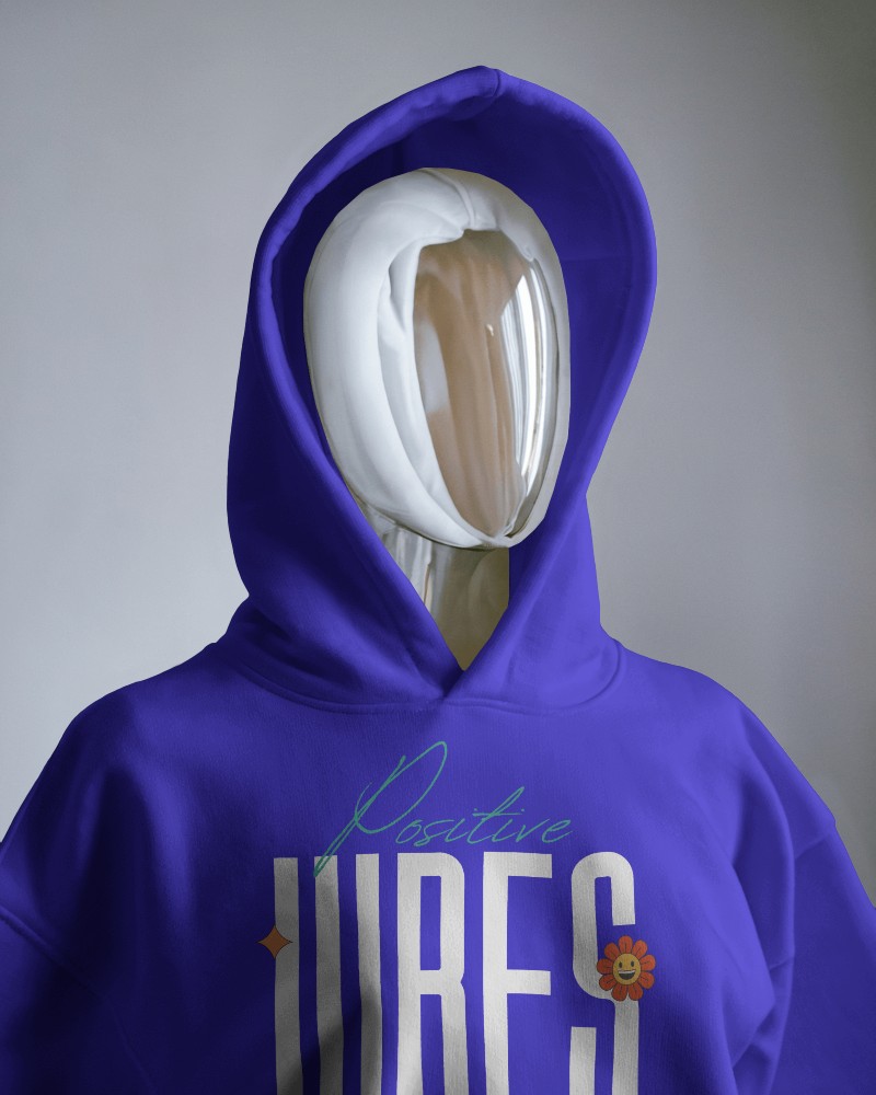 Robotic Display Hoodie Mockup In Industrial Light