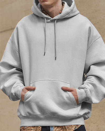 Cool Hoodie Mockup On A Shirt