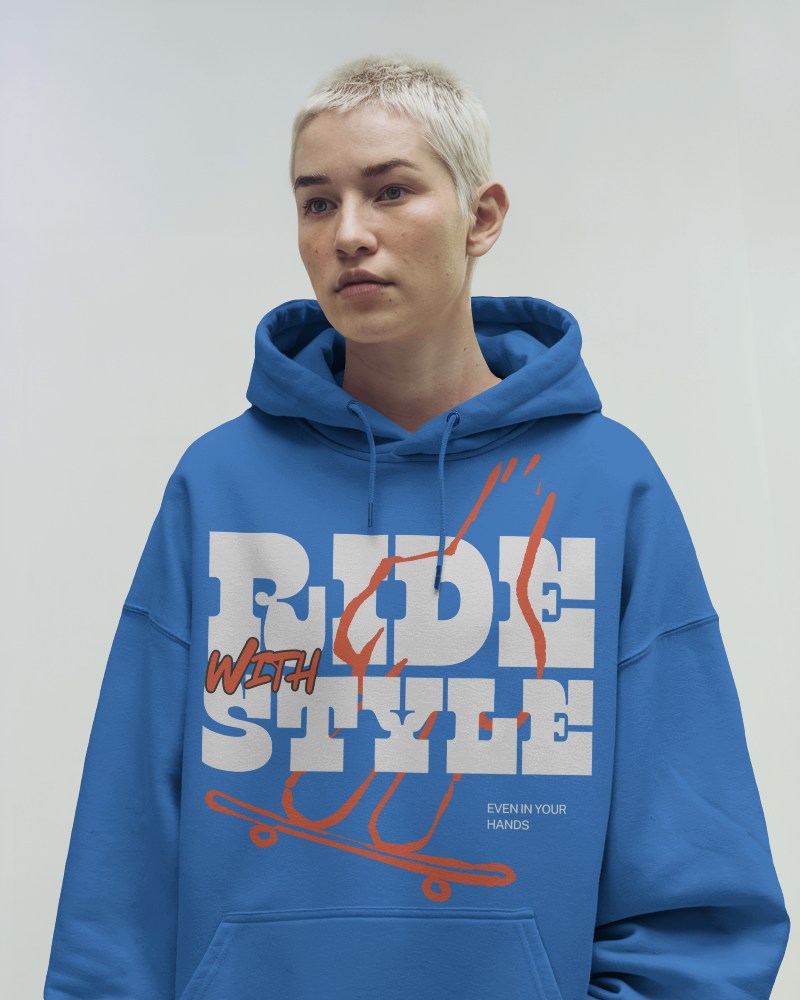 Hoodie Mockup With Hands In Pockets