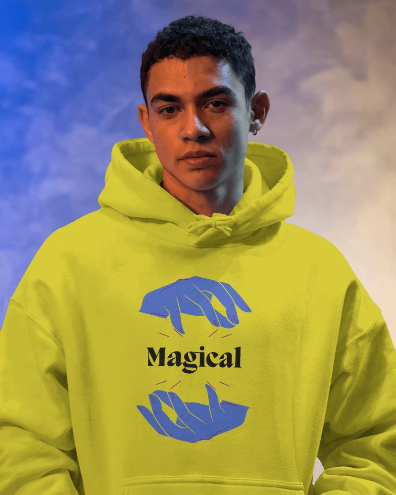 Minimal Hoodie Mockup In Outdoor Lighting