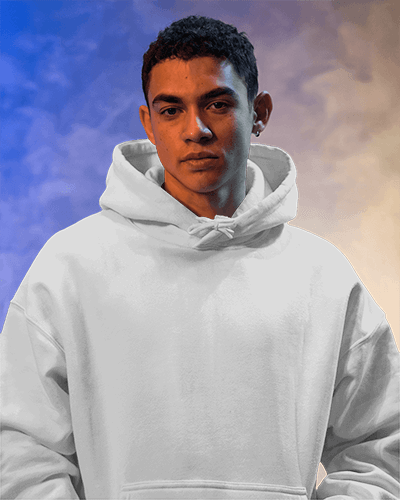 Minimal Hoodie Mockup In Outdoor Lighting
